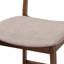 Upholstered Counter Stool with Solid Wood Frame-1927047791