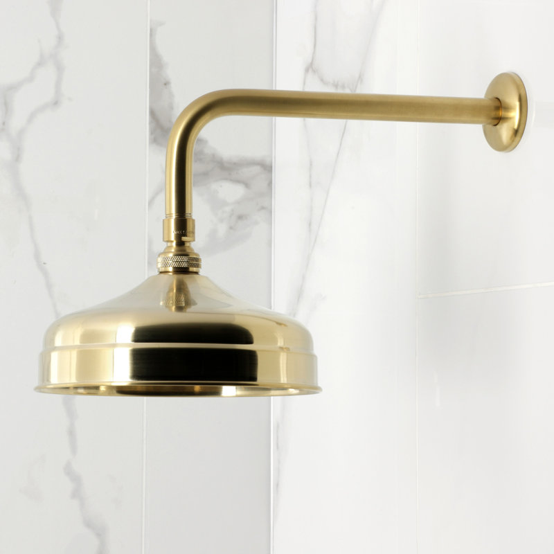 Kingston Brass Metropolitan Single-Handle Pressure Balanced Tub And Shower Faucet, Brushed Brass