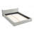 Queen Size Upholstered Bed Frame-1203198027