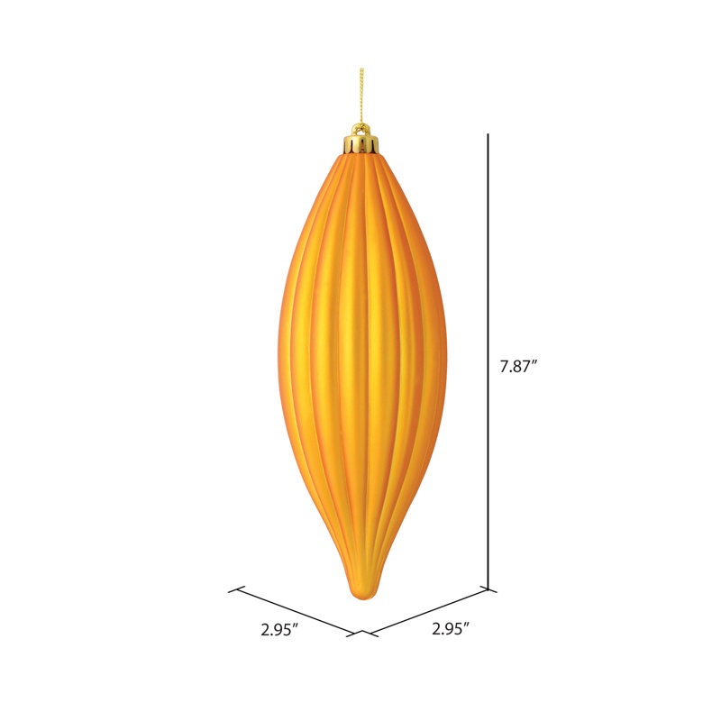 Ornement en forme de fleuron 8 po nLine, Doré antique mat