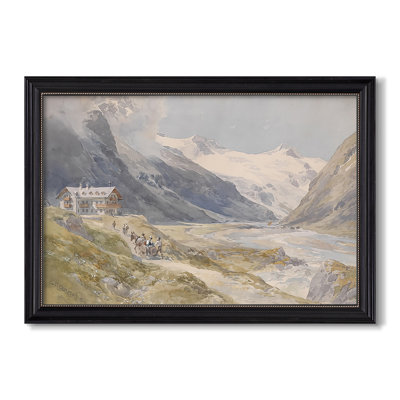 Bergers (Pasterze), v. 1921 - Edward Theodore Compton - Toile encadrée sur mesure