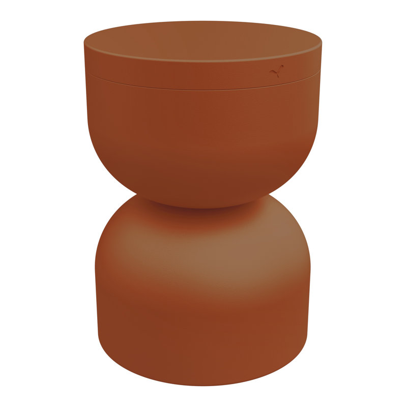 Piapolo Outdoor Side Chair , in. W in. D, Candied Orange