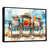 Black Floater Framed Canvas
