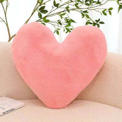 Heart Shaped Cushion Heart Pillows  Soft Throw Pillow Sofa Car Home Decor Gift