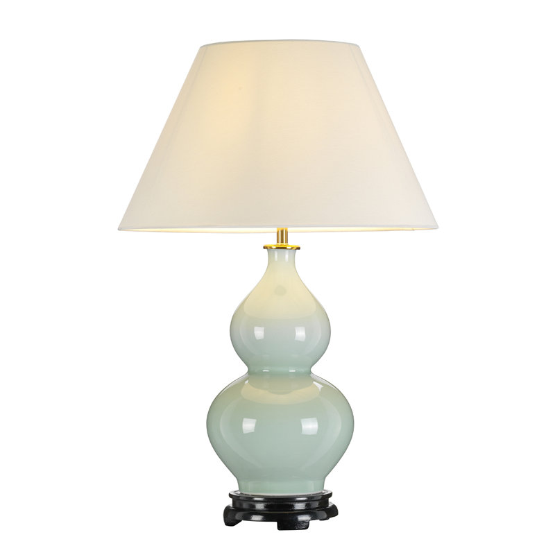 Eldredge Ceramic Table Lamp, Celadon
