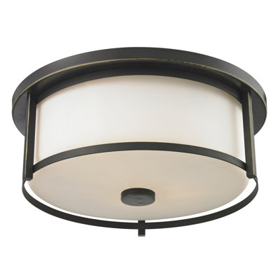 Attah Glass Flush Mount