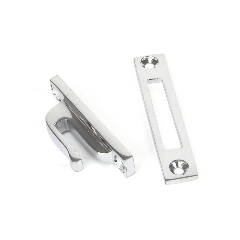 Locking Newbury Fastener, Polished Chrome