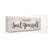 " Please Seat Yourself Wood Grain Texture With Black Script " by Lauren Rader-1837844594-1837844595