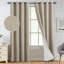 Rideaux 100% lin occultant, rideaux obscurcissant avec œillets pour chambre à coucher avec doublure blanche-1451809065-1451809067