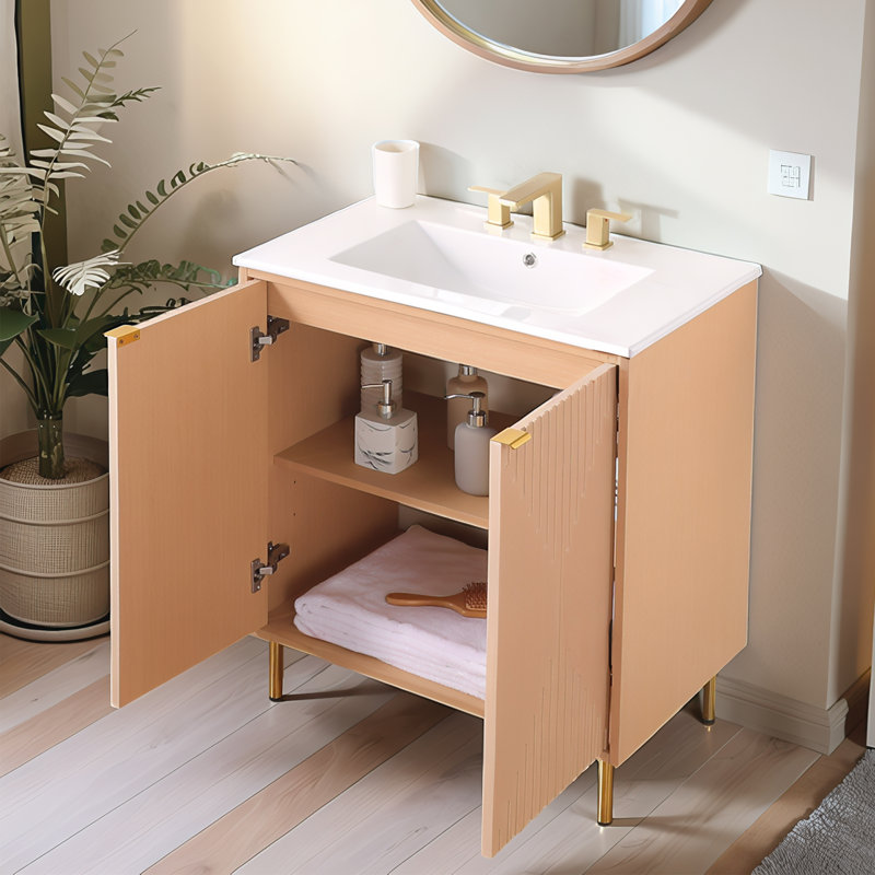 Ensemble de meuble-lavabo simple 30 po Oak
