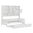 Platform Bed With Twin Size Trundle, All-In-One Cabinet And Shelf-107330297-107330298