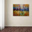 «Abstract Autumn» par Kucera, reproduction sur toile tendue-22068830