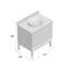 Meuble-lavabo simple 31 po avec comptoir en pierre Crumley-27808926