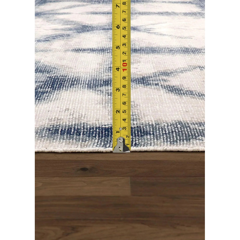 Tapis unique de couleur argent 9 pi x 12 pi Wolbrich