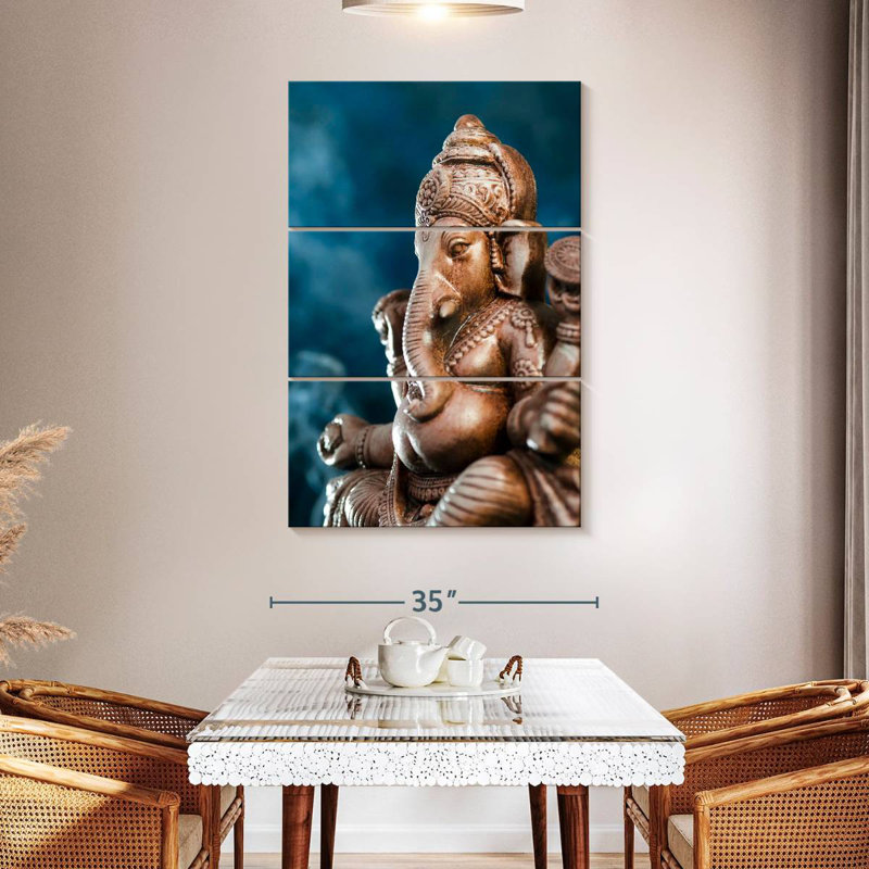 Divinité indienne Adella Ganesha, H 45 po x l 28 po