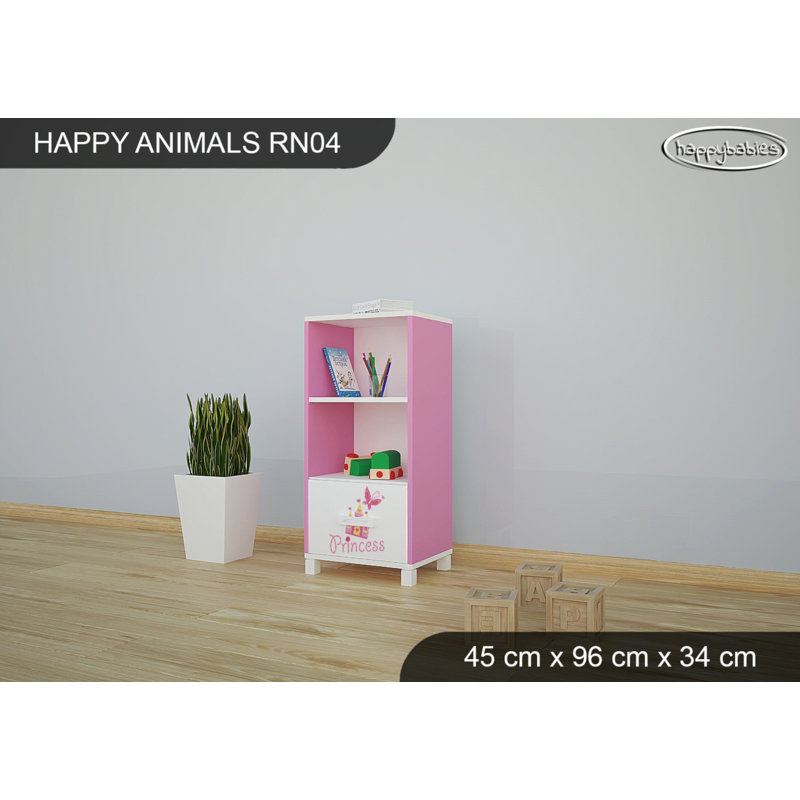 45cm W Animals Kids Cube, Pink