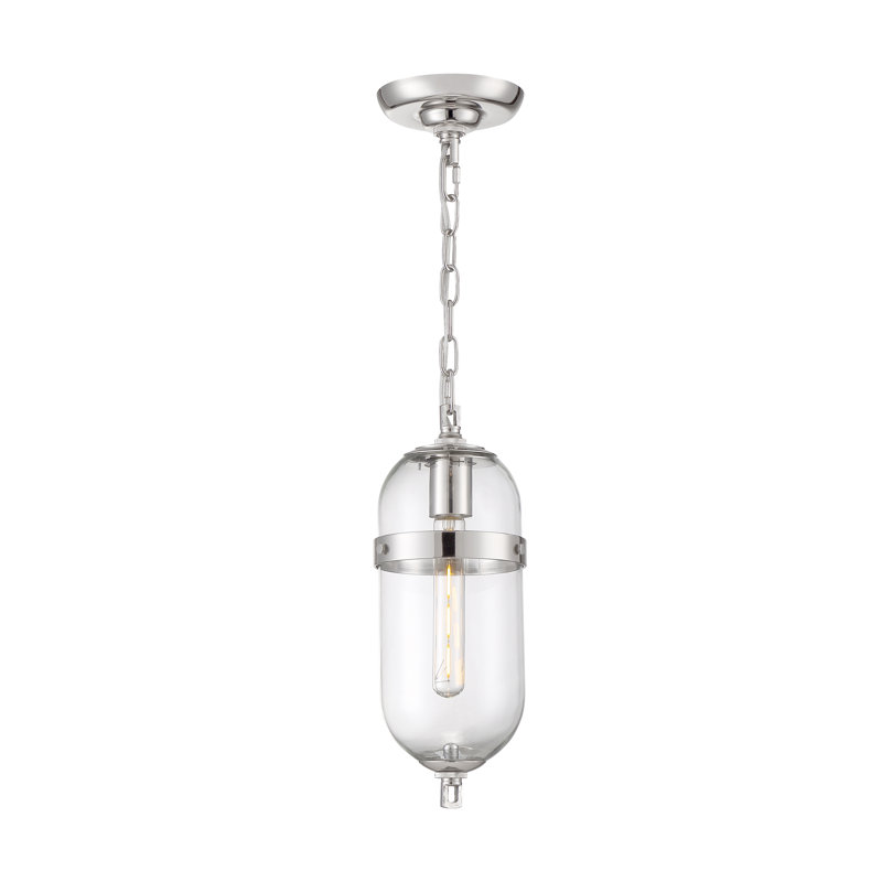 Chumasero 1 - Light Single Pendant, Polished Nickel