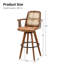 Tabouret de comptoir pivotant Clero-271639828-296369218