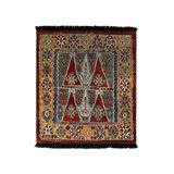 Rug & Kilim’S Classic Tribal Rug In Red And Gold Geometric Pattern