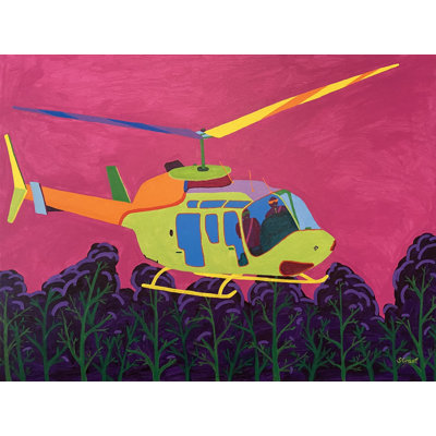 Above The Trees Print by Sue Graef