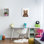 «Brown Bear Portrait», art mural sur toile par Sissi et Seb