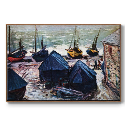 " The Boats " by Claude Monet
