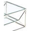 Matteo Clear Glass Coffee Table