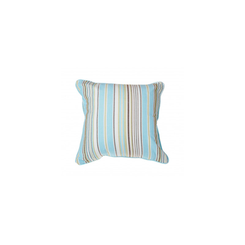 Seaside Square Pillow Cover & Insert, No Fill
