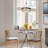 Kethe 4 - Light Dimmable Drum Chandelier