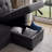 Convertible Upholstered Sectional Sofa with Pull-out Chaise-489679510-489679498