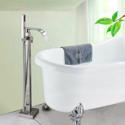 Système de mélangeur autoportant pour robinet de baignoire de salle de bain