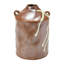 Vase de table en grès 5,25 po Abdrahman Brown