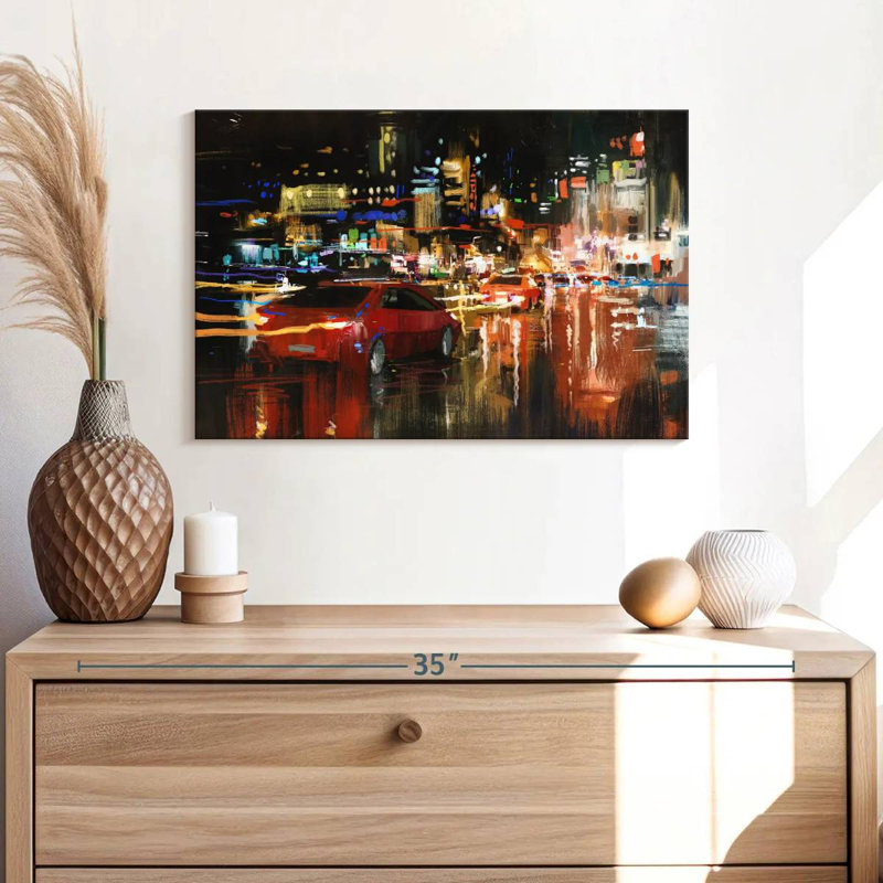 Mehar LA Night Rush, 16" H x 24" W