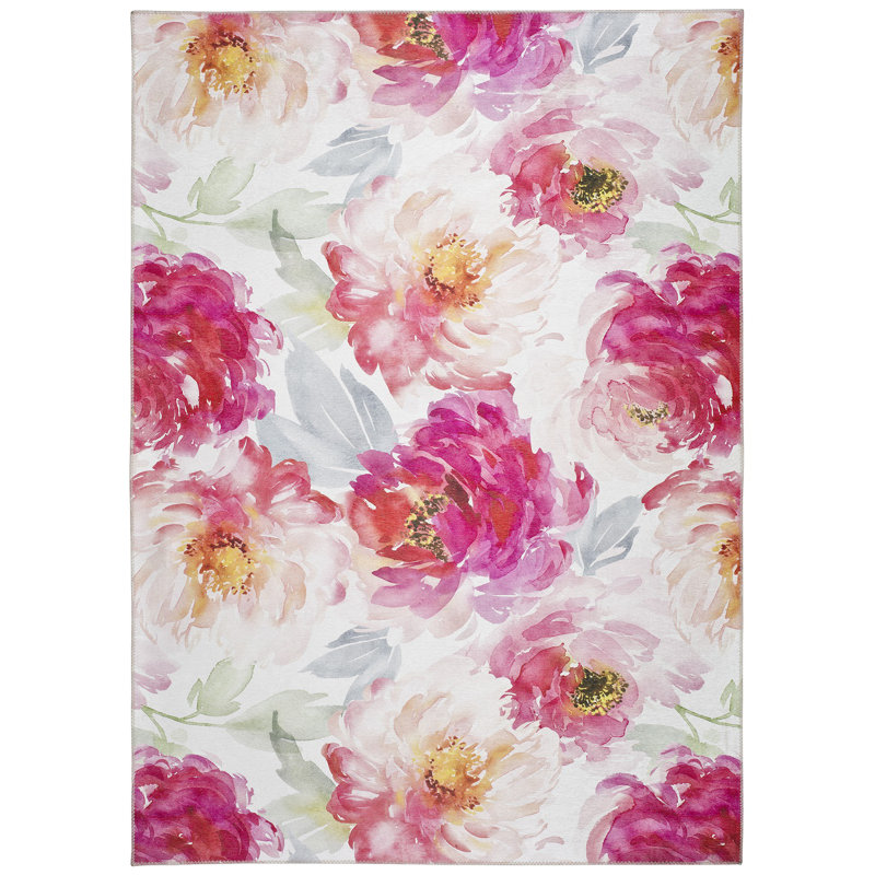 Tomaso Floral Area Rug, Rectangle 160 x 230cm