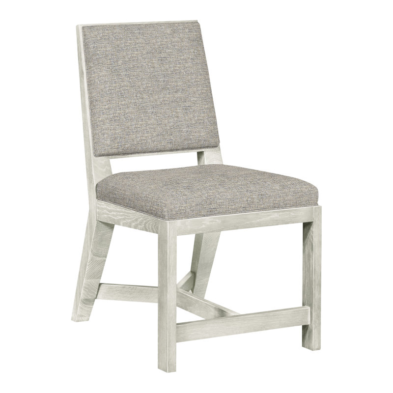 Thom Filicia Home Upholstered Back Side Chair, Impala Storm, Wrenn