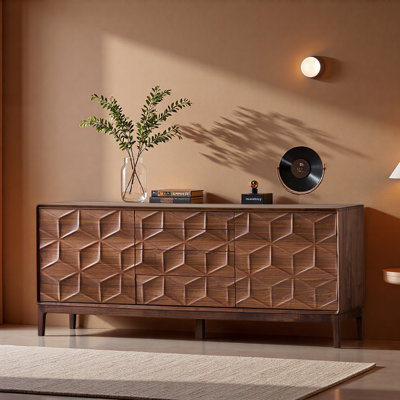 Buffet haut de gamme en bois massif