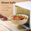 Ensemble de 25 casseroles et poêles antiadhésives avec poignées amovibles, beige