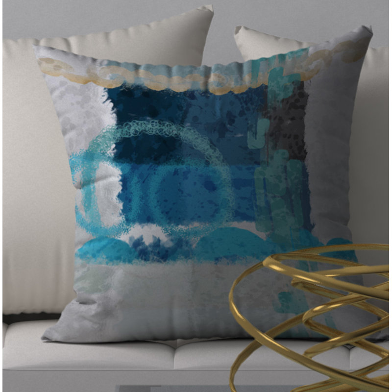 Assurez-vous d’une housse de coussin décorative carrée raffinée, 20 po x 20 po