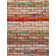 Chindi Hand Woven Kilim Orange Rug