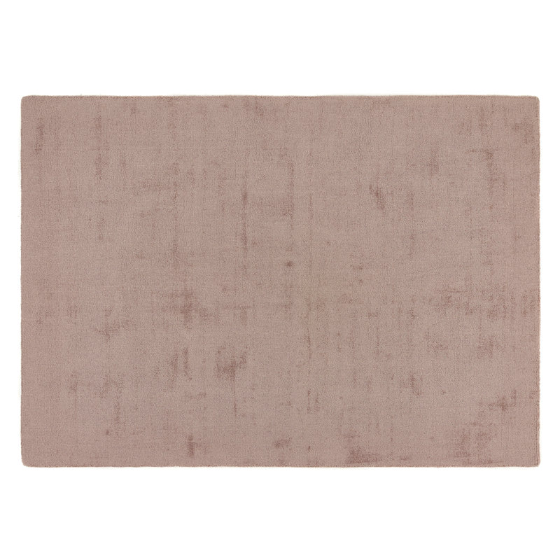 Waldoboro Solid Colour Hand Woven Area Rug, Rectangle 120 x 170cm