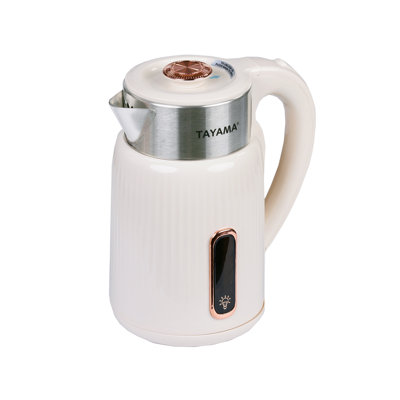 Tayama Cool Touch Stainless Steel Electric Kettle 1.7l