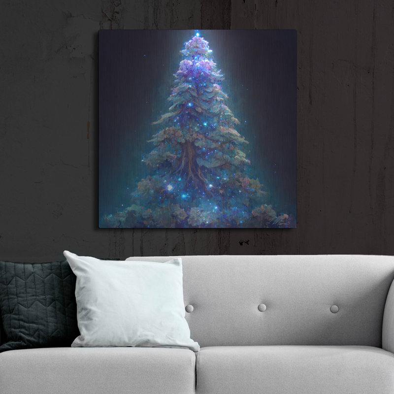 «Christmas Tree 7» par Tanya Mavric, H 36 po x l 36 po