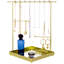 Metal Holder Necklace Hanger Jewellery Stand