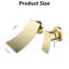 Robinet pour salle de bain à fixation murale Golden-128924376