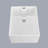 23.6" L X 18" W Ceramic Single Bowl Kitchen Sink