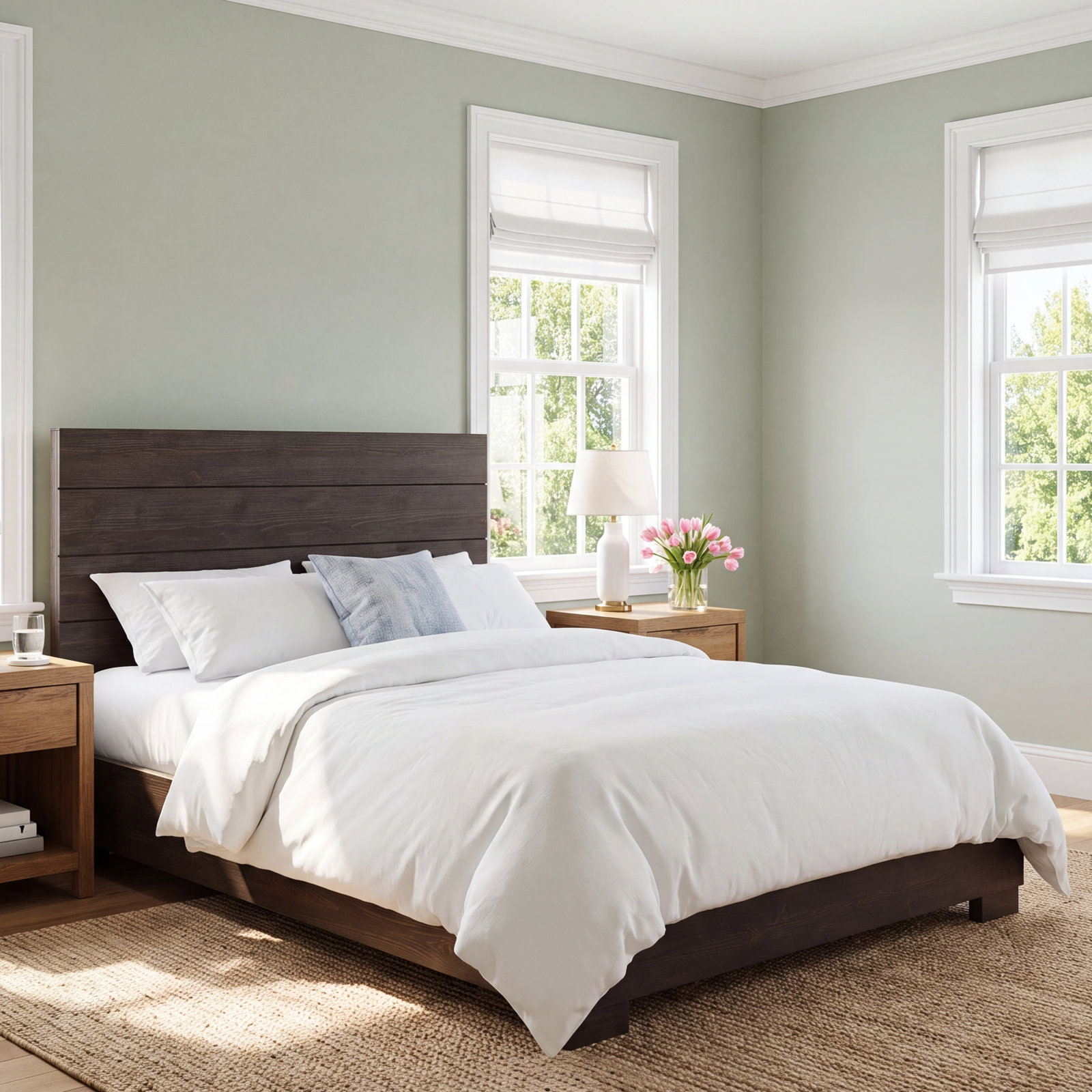 Albie Pine Complete Bed, Full, Cocoa