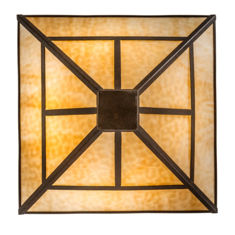 Tiaisha Glass Semi Flush Mount
