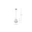 Luminaire suspendu 1 lumière Bashaw-88590741-88590743