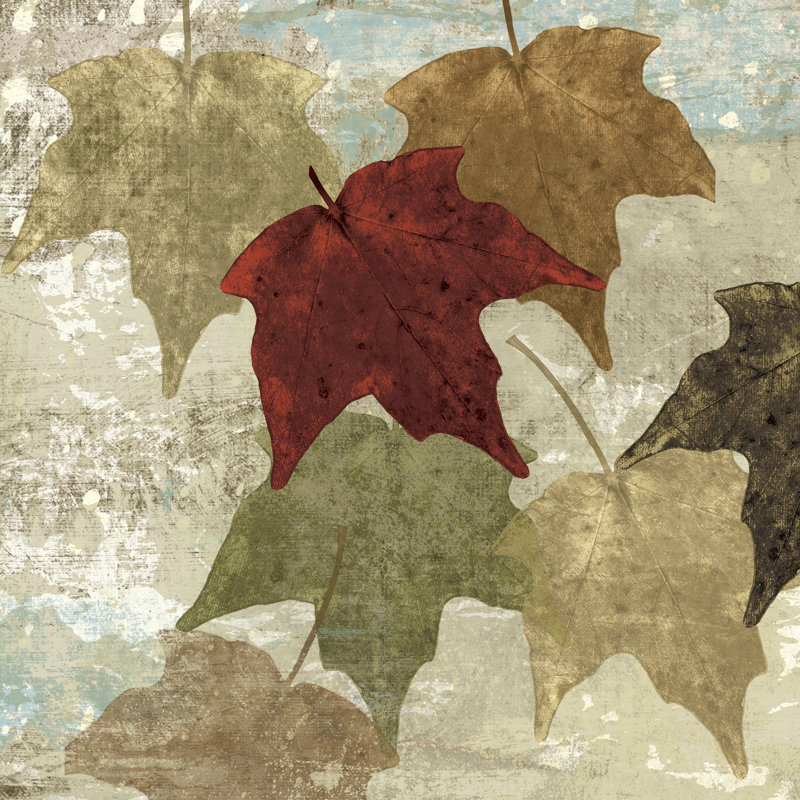 Nature Leaves 7 - Wrapped Canvas Painting, 91cm H x 91cm W x 3.8cm D