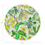 Plumeria Natural Pebble 16" Vinyl Placemat-118589482